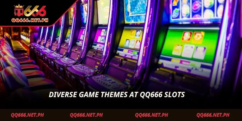 Diverse game themes at QQ666 Slots