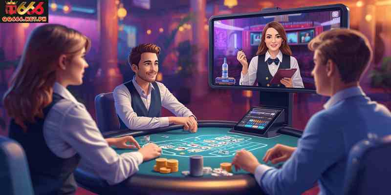 benefits of casino live dealer games including real-time interaction