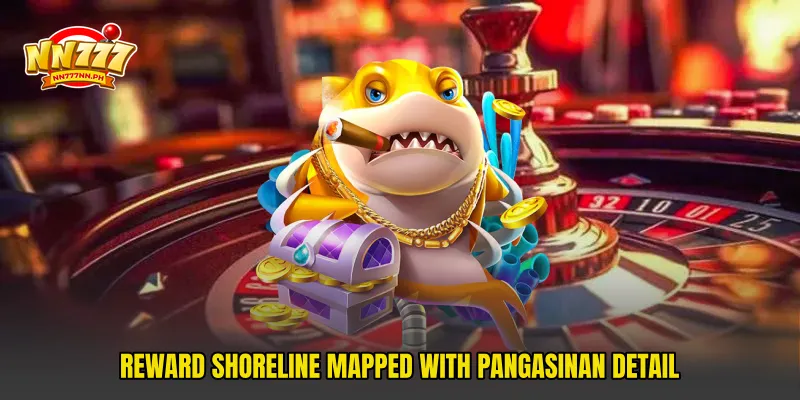 Reward shoreline mapped with Pangasinan detail